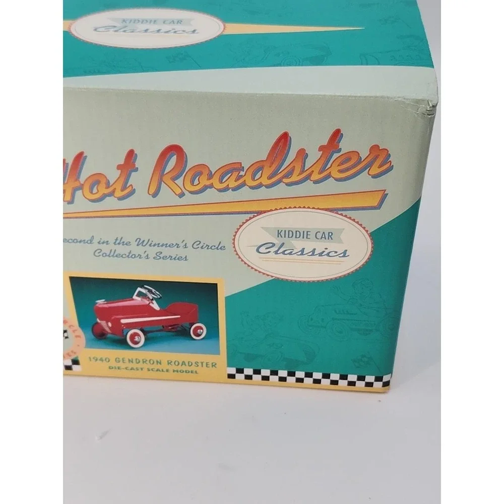 Hallmark Kiddie Car Classics 1940 Gendron Red Hot Roadster Diecast scale‎ model